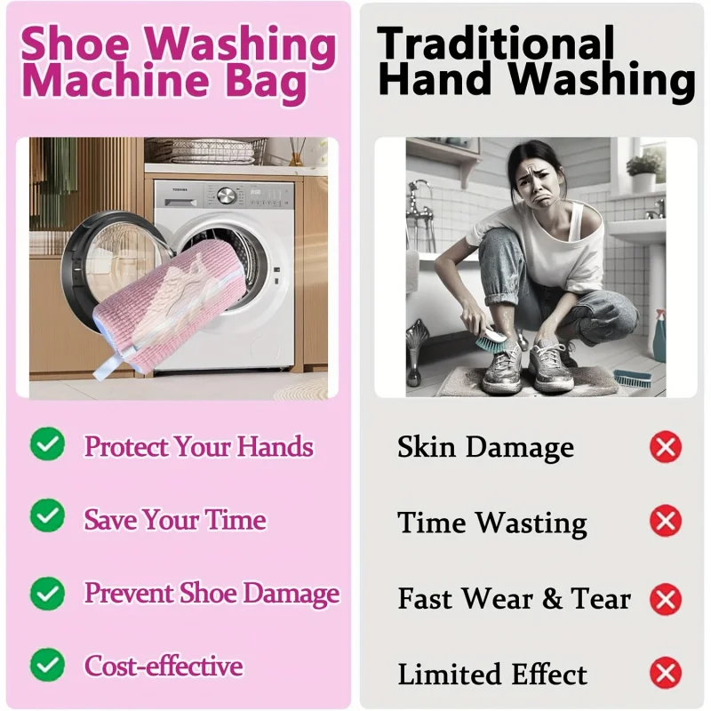 All-Purpose Machine Wash Shoe  - Shoe Brush review and price