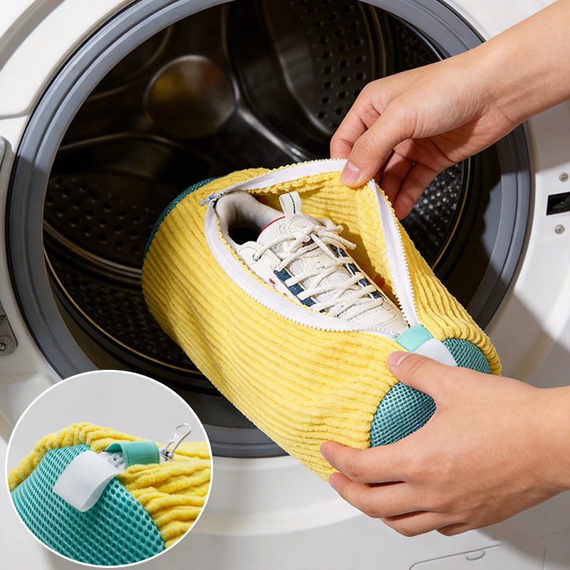 Washing Machine Shoe Wash Bag  - Shoe Cleaning Brush review and price